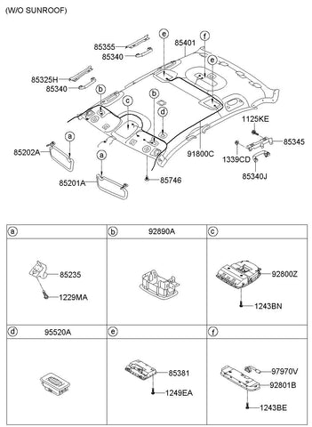 MICROPHONE-HANDSFREE <br>96575-3N000NYM, <br>965753N000NYM, <br>96575 3N000NYM <br>(Original, New)