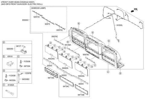 LIFTER-GAS <br>85530-7P000, <br>855307P000, <br>85530 7P000 <br>(Original, New)