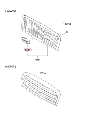 EMBLEM-SYMBOL MARK 86300-38000 8630038000 86300 38000