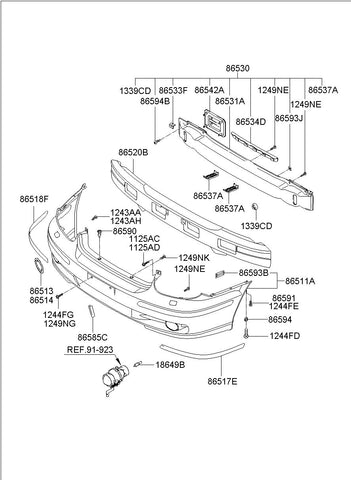 BULB-HALOGEN <br>18649-55009, <br>1864955009, <br>18649 55009 <br>(Original, New)