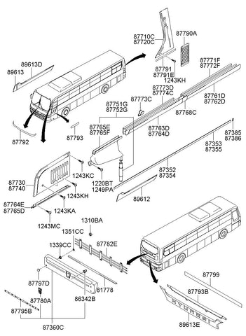 EMBLEM-AERO HI CLASS <br>87795-8A830, <br>877958A830, <br>87795 8A830 <br>(Original, New)