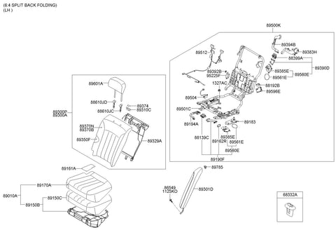 LIMIT SWITCH ASSY-REAR TRACK <br>89280-3N000, <br>892803N000, <br>89280 3N000 <br>(Original, New)