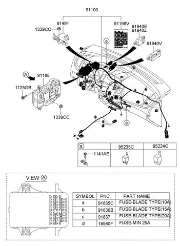 RELAY ASSY-STOP SIGNAL <br>95235-1M200, <br>952351M200, <br>95235 1M200 <br>(Original, New)