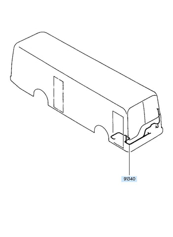 WIRING ASSY-GAUGE PANEL <br>91340-87613, <br>9134087613, <br>91340 87613 <br>(Original, New)