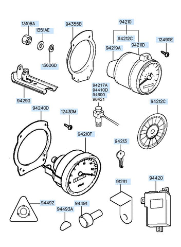 SENSOR ASSY-RPM <br>94410-8A360, <br>944108A360, <br>94410 8A360 <br>(Original, New)