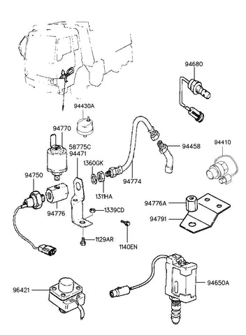 SENSOR ASSY-WATER LEVEL <br>94680-7A001, <br>946807A001, <br>94680 7A001 <br>(Original, New)