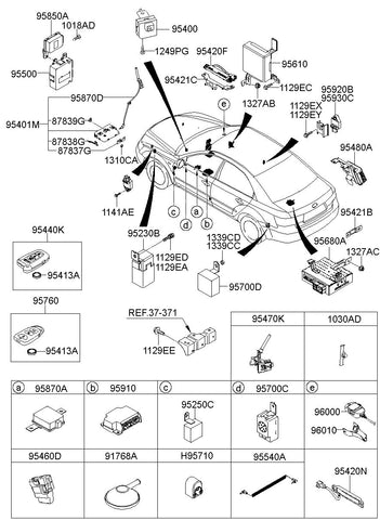 UNIT ASSY-PDM <br>95460-3K200, <br>954603K200, <br>95460 3K200 <br>(Original, New)