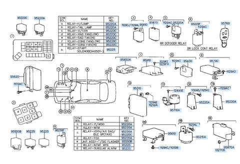 TRANSMITTER ASSY <br>95760-34700, <br>9576034700, <br>95760 34700 <br>(Original, New)