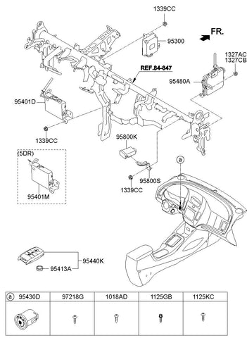 SW ASSY-BUTTON START <br>95430-A7900WK, <br>95430A7900WK, <br>95430 A7900WK <br>(Original, New)