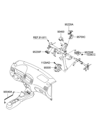 RELAY ASSY-ICM 95230-1E100 952301E100 95230 1E100