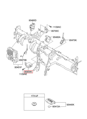 MODULE ASSY-TPMS 95800-2P300 (Original, New)