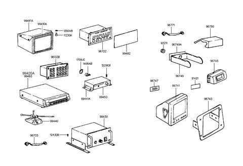 COVER ASSY-BACK EYE CAMERA <br>96749-8A800, <br>967498A800, <br>96749 8A800 <br>(Original, New)