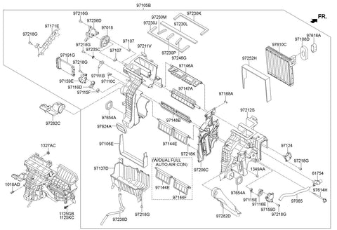 ACTUATOR ASSY-TEMP <br>97159-4R150, <br>971594R150, <br>97159 4R150 <br>(Original, New)