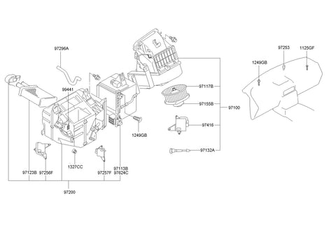 ACTUATOR-MODE <br>97192-M3100, <br>97192M3100, <br>97192 M3100 <br>(Original, New)