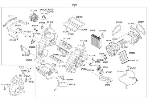 ACTUATOR-TEMP DR 97159-2K200 971592K200 97159 2K200