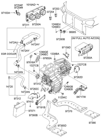 ACTUATOR-TEMP 97159-4R050 971594R050 97159 4R050