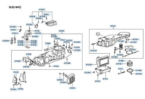 ACTUATOR-MOTOR <br>97239-24201, <br>9723924201, <br>97239 24201 <br>(Original, New)