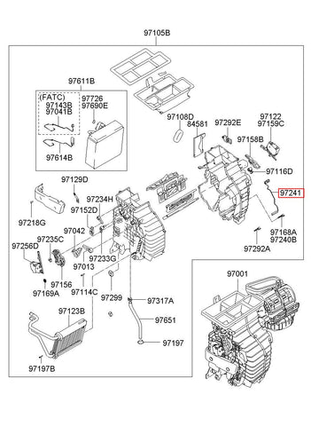 SENSOR-WATER TEMP 97241-2E000 (Original, New)