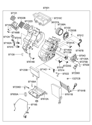 ACTUATOR ASSY <br>97226-4F000, <br>972264F000, <br>97226 4F000 <br>(Original, New)