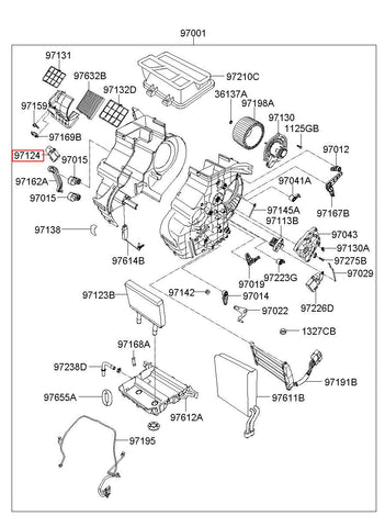 ACTUATOR-MODE 97157-3T000 (Original, New)