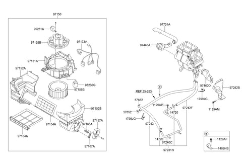 ACTUATOR-BLOWERINTAKE <br>97157-5L080, <br>971575L080, <br>97157 5L080 <br>(Original, New)