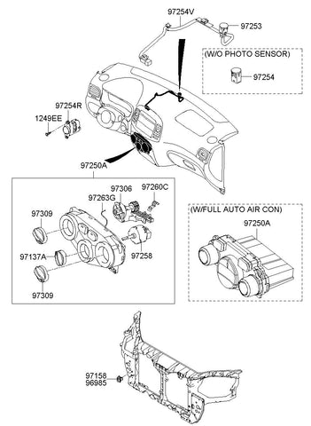 SWITCH ASSY-TEMPERATURE <br>97290-3C000, <br>972903C000, <br>97290 3C000 <br>(Original, New)