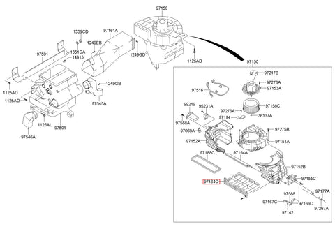 FILTER-AIR 97133-D1000 (Original, New)