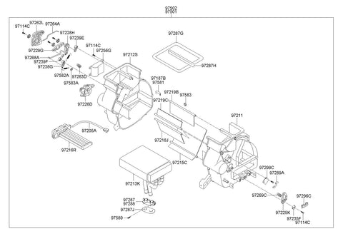 ACTUATOR ASSY <br>97509-58050, <br>9750958050, <br>97509 58050 <br>(Original, New)