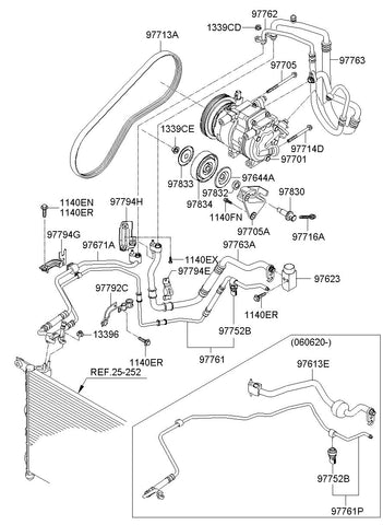 COMPRESSOR ASSY <br>97701-0J100, <br>977010J100, <br>97701 0J100 <br>(Original, New)