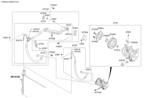 HOSE-DISCHARGE <br>97762-3Z200, <br>977623Z200, <br>97762 3Z200 <br>(Original, New)