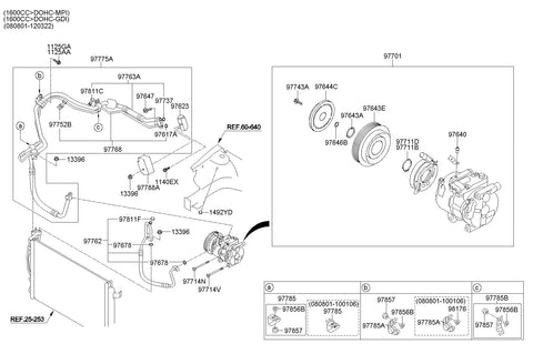 TUBE ASSY-SUCTION & LIQUID <br>97775-1M001, <br>977751M001, <br>97775 1M001 <br>(Original, New)