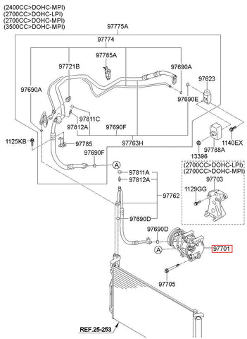 COMPRESSOR ASSY 97701-3R200 (Original, New)