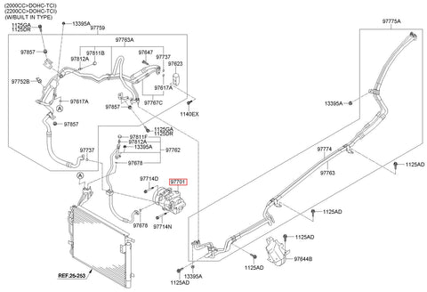 COMPRESSOR ASSY 97701-2P250 (Original, New)