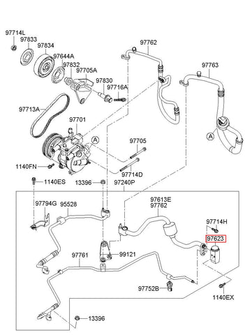 VALVE-EXPANSION 97626-A9000 (Original, New)