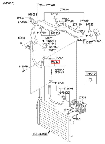 HOSE-DISCHARGE 97762-2H200 (Original, New)