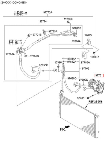 COMPRESSOR ASSY 97701-3V700 (Original, New)