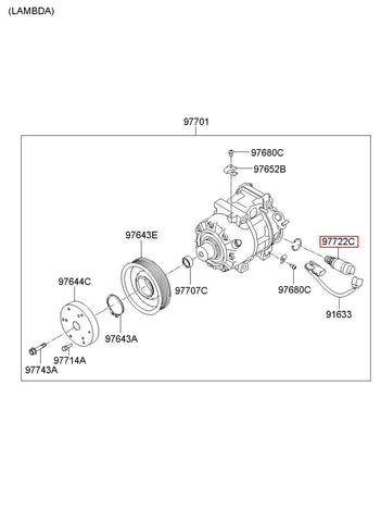 EXTERNAL CONTROL VALVE-COMP 97722-3M000 (Original, New)