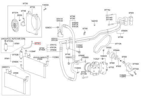 TUBE-LIQUID 97761-38090 (Original, New)