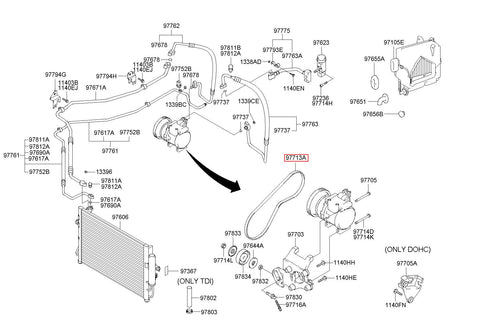 BELTV 97713-1C200 977131C200 97713 1C200