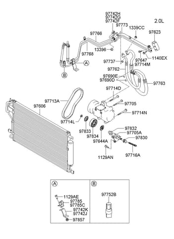 BELTV 97713-2E000 977132E000 97713 2E000